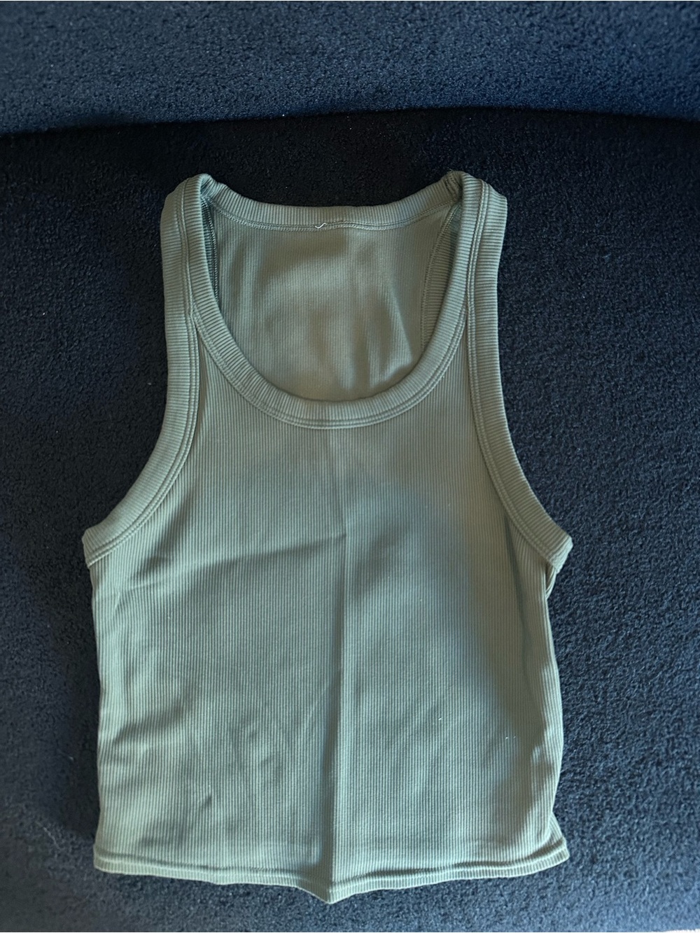 Alo Ribbed Tank Top
